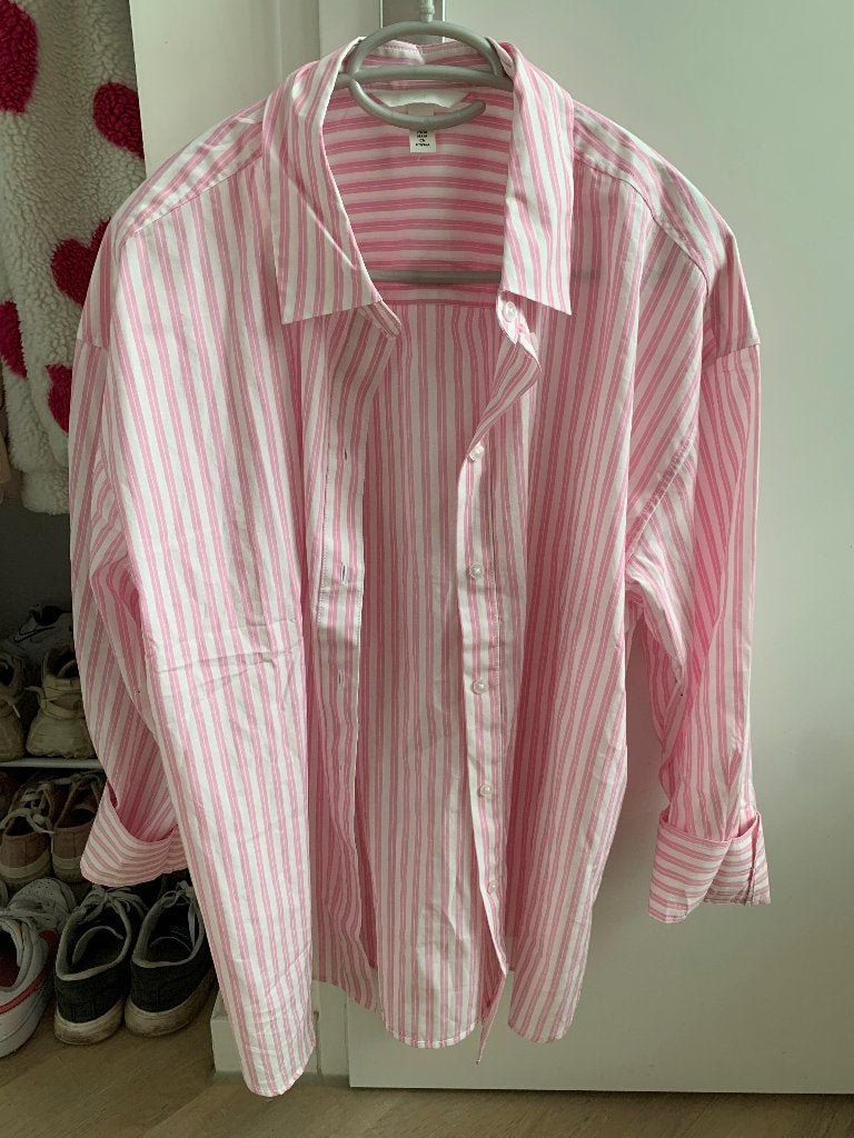 Shirt, Kleding | Dames, Blouses en Tunieken, Maat 38/40 (M), H&M, Meerkleurig, Nieuw