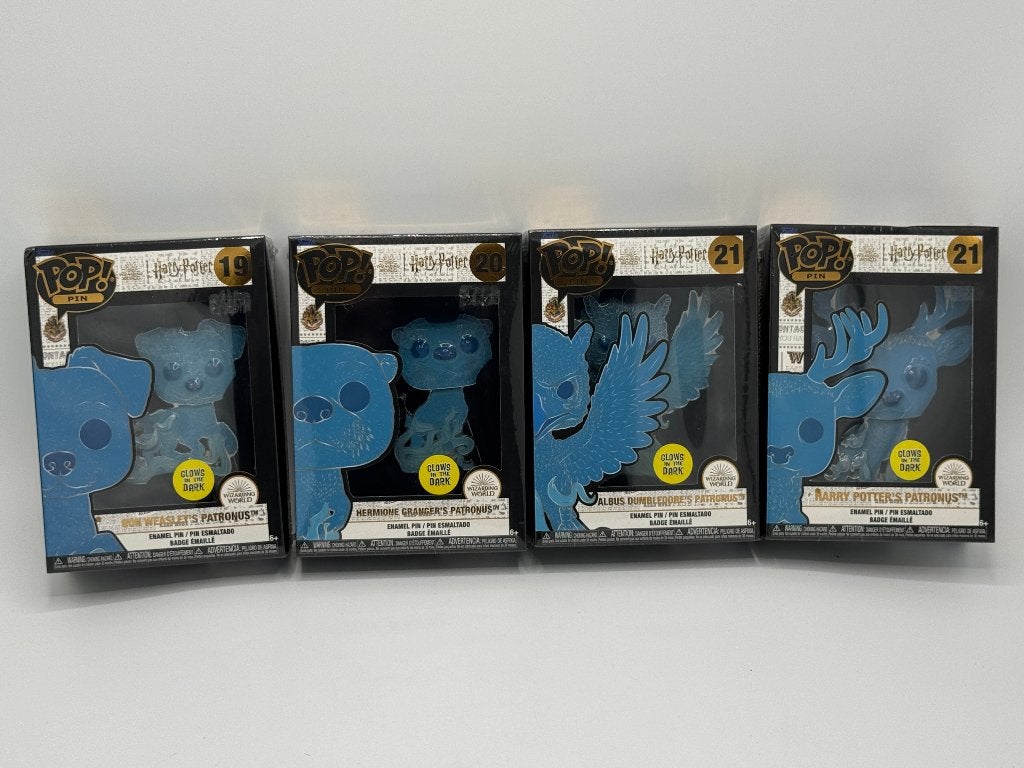 Funko Pop! Harry Potter Patronus Pins - Glow in the Dark, Ophalen of Verzenden, Nieuw