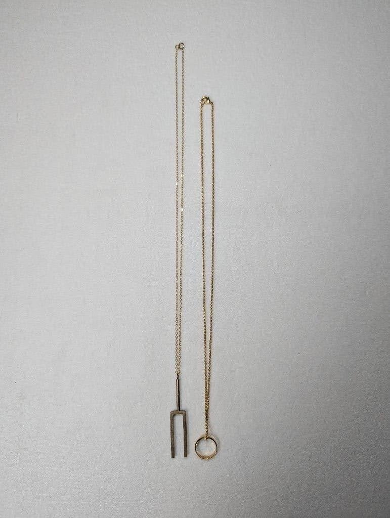 The Witcher/Jaskier cosplay necklace set | tuning fork prop, Ophalen of Verzenden, Zo goed als nieuw, Accessoires