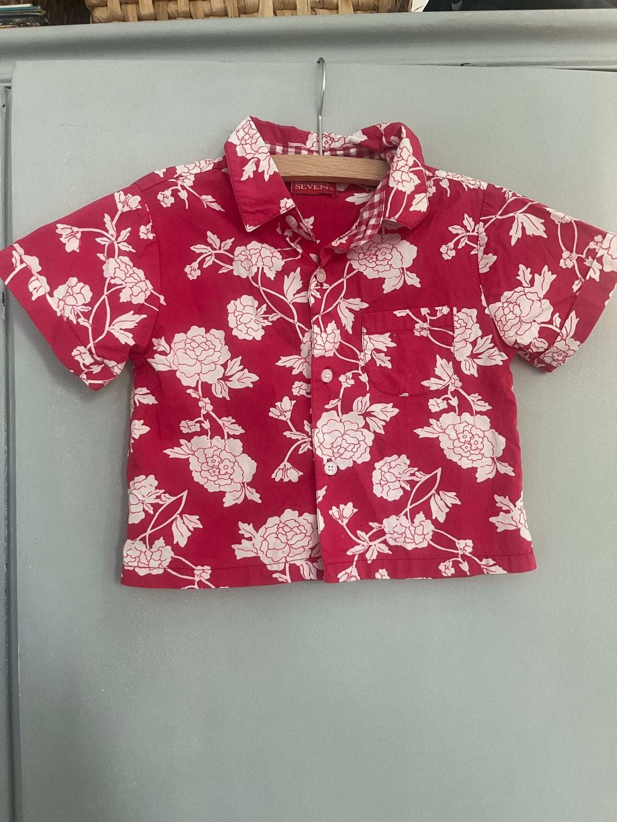 Room Seven Oilily Blouse maat 74 Hawai print, Kinderen en Baby's, Ophalen of Verzenden, Zo goed als nieuw, Jongetje of Meisje