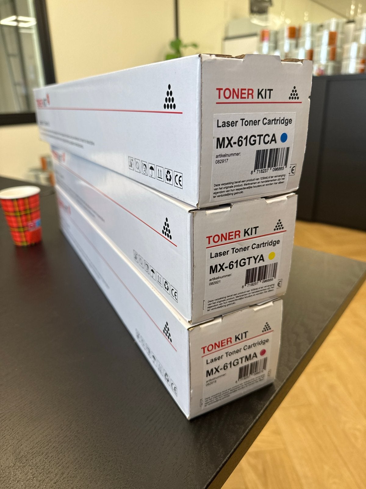 Sharp MX-61GTCA/YA/MA Toners - Nieuw in doos, Computers en Software, Printers, Printer, Ophalen of Verzenden, Laserprinter, Nieuw