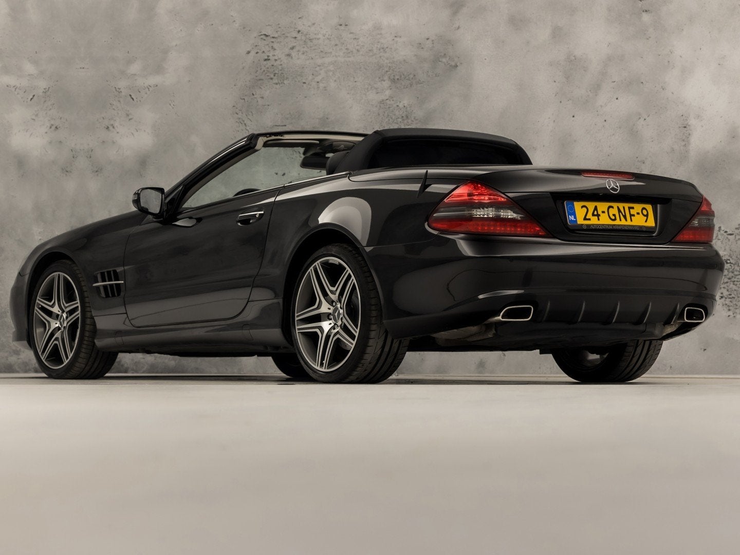 Mercedes-Benz SL-Klasse 280 AMG Sport 232Pk Automaat (NAVIGA, Auto's, Automaat, 12 maanden, Gebruikt, Zwart