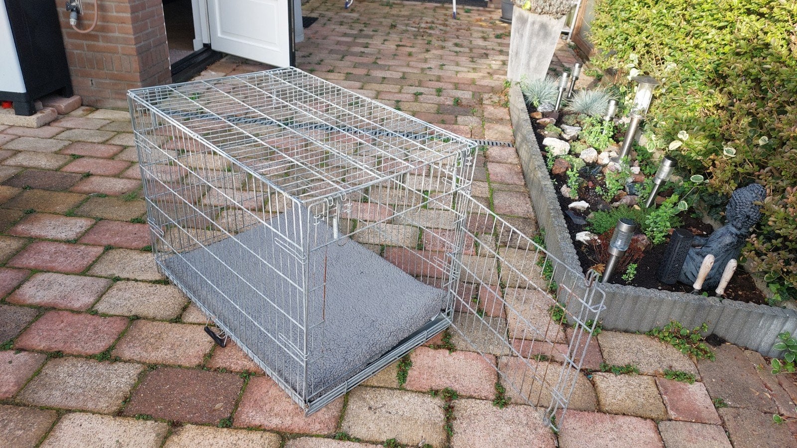 opvouwbare hondenbench inclusief kussen, Ophalen