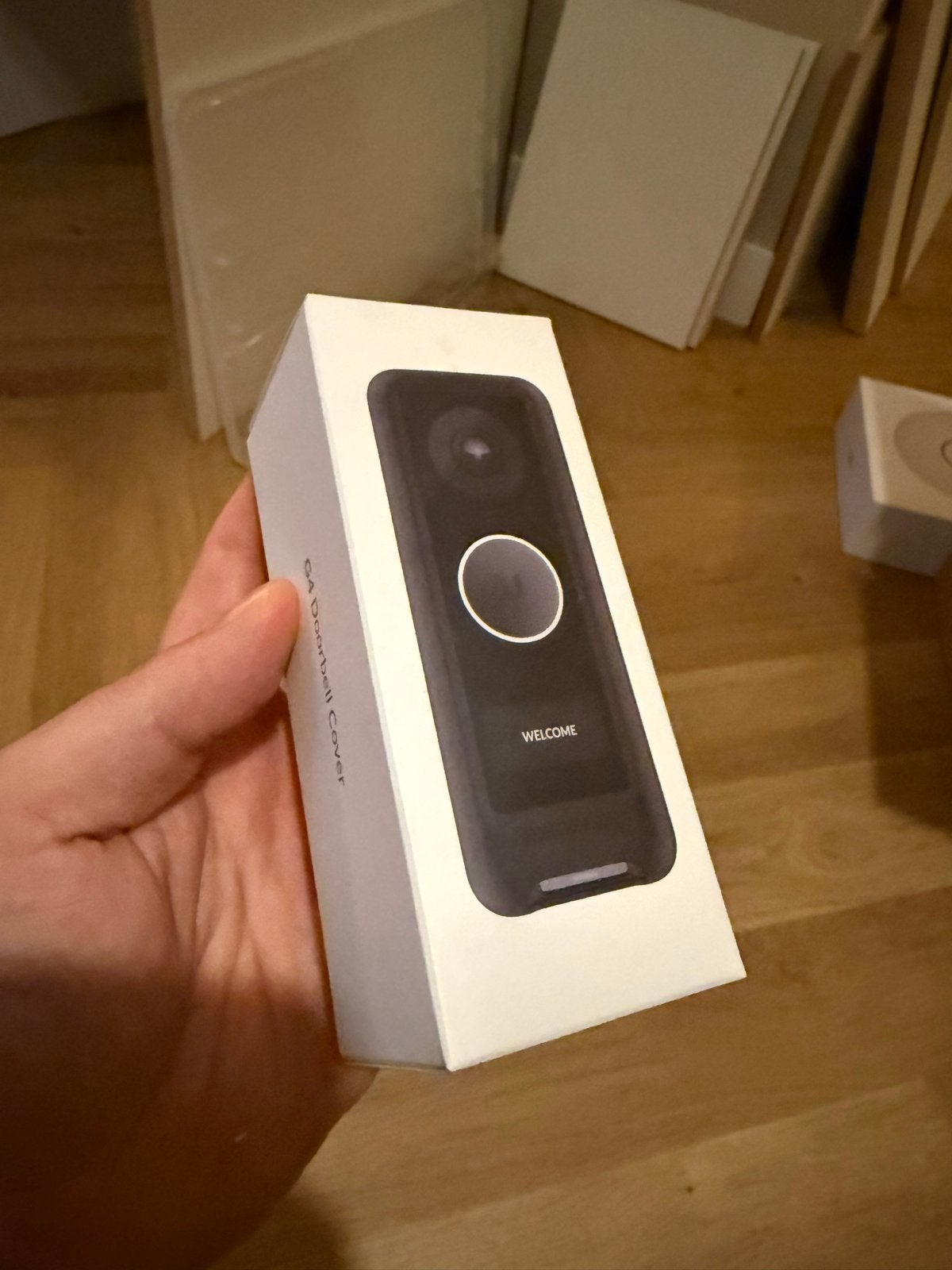 Ubiquiti Unifi G4 Doorbell Cover Zwart, Ophalen of Verzenden, Zo goed als nieuw
