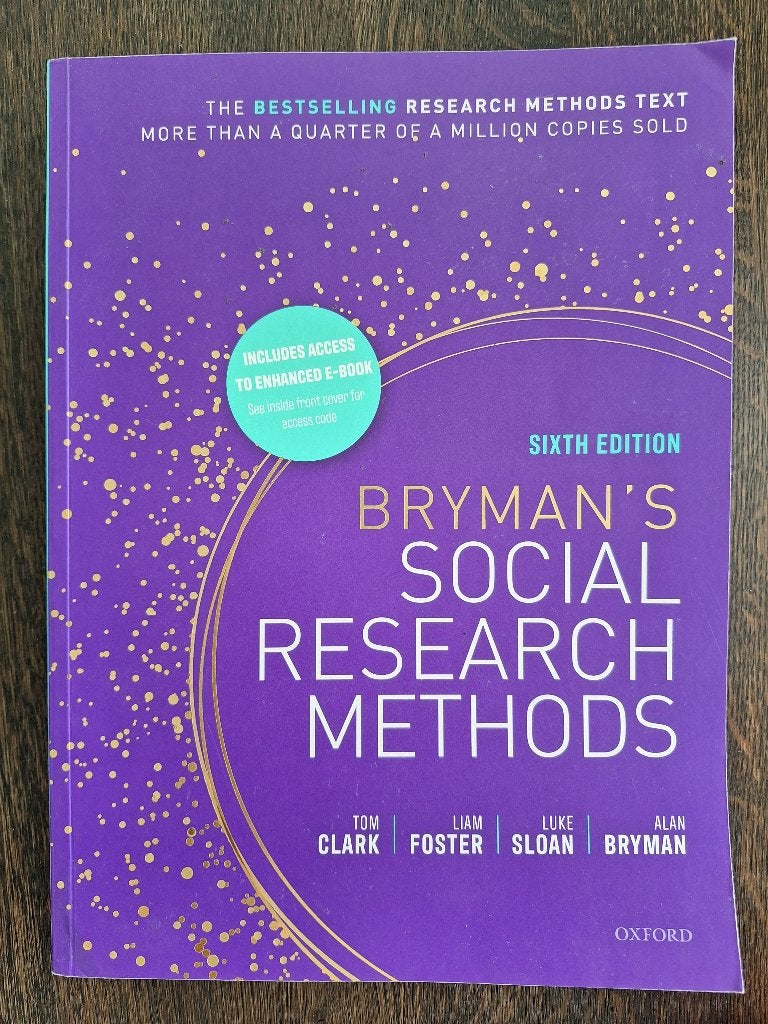 Bryman's Social Research Methods, Ophalen of Verzenden, Alpha, Zo goed als nieuw, WO