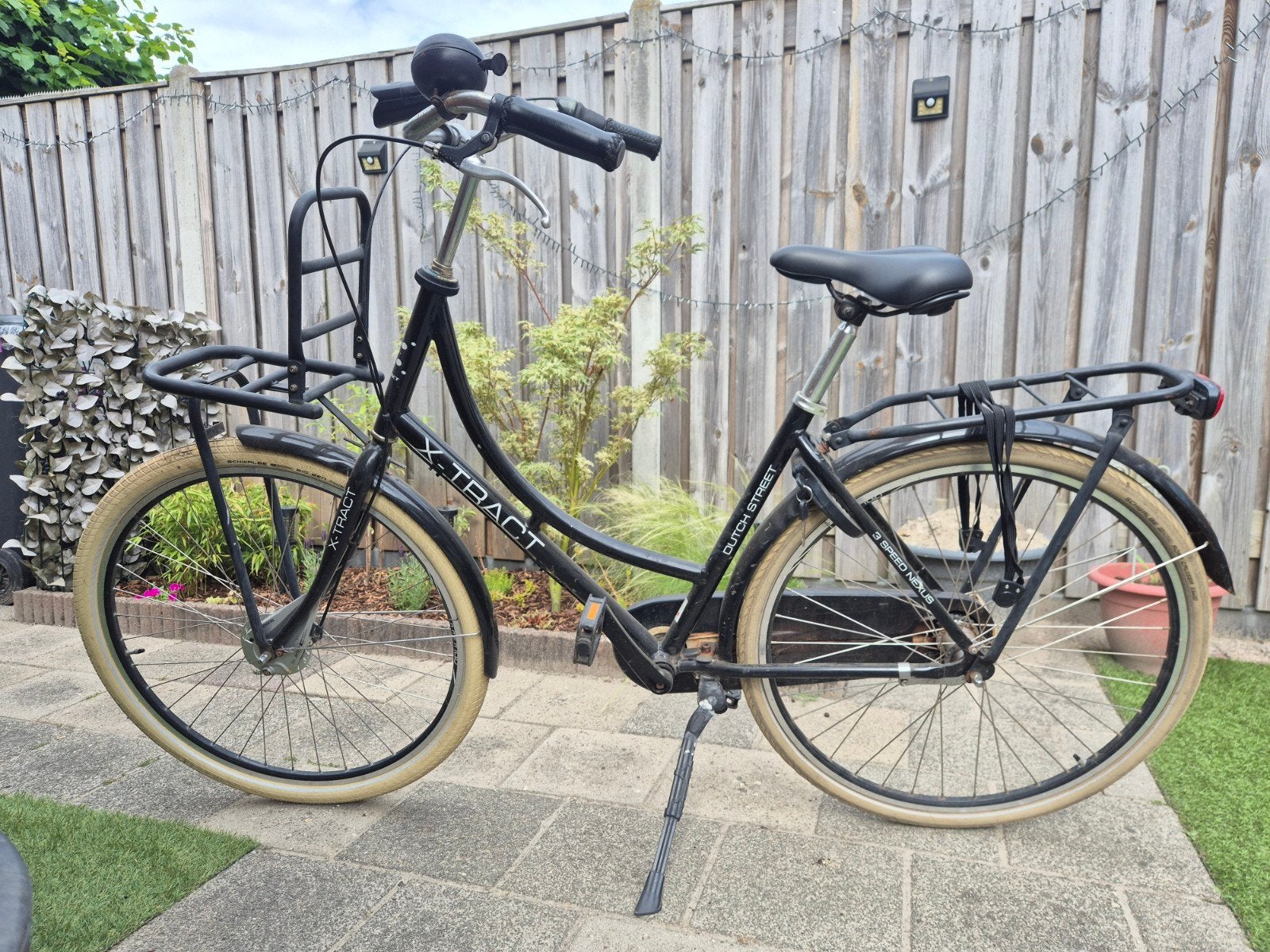 ITEK 28 inch stationsfiets, niet zo lang geleden opgeknapt, Fietsen en Brommers, Ophalen, Terugtraprem, Gebruikt, Xtract, ITEK