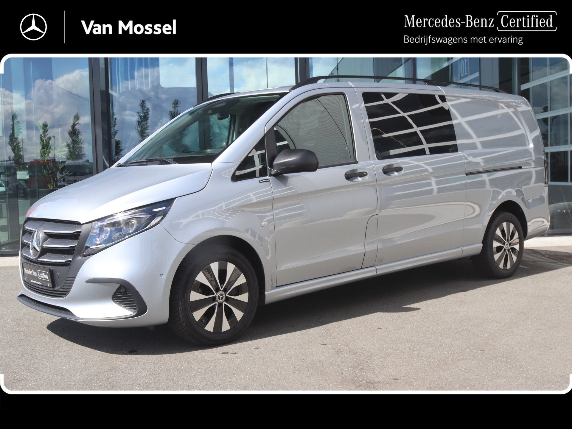 Mercedes-Benz Vito 119 CDI Aut. L3 |NAVI AIRCO/MBUX/2X SCHUI, Auto's, Automaat, Euro 6, 2500 kg, Bedrijf