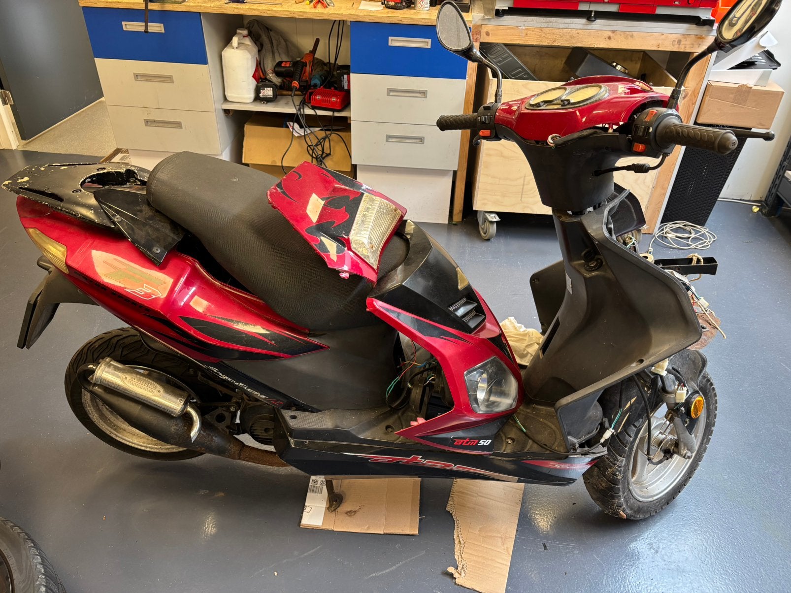 Opknap scooter, Ophalen, Gebruikt, Maximaal 25 km/u