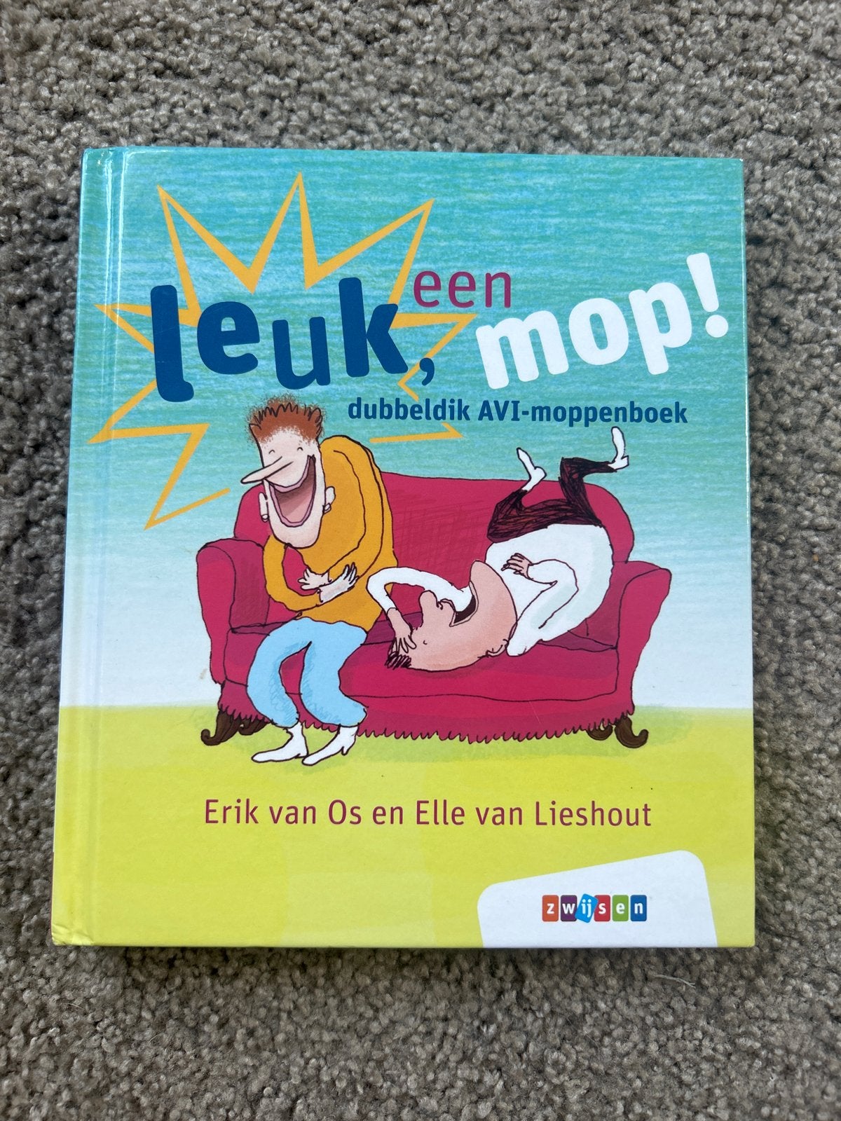 Een Leuk, Mop! - Dubbeldik AVI-moppenboek, Ophalen, Nieuw, Moppen