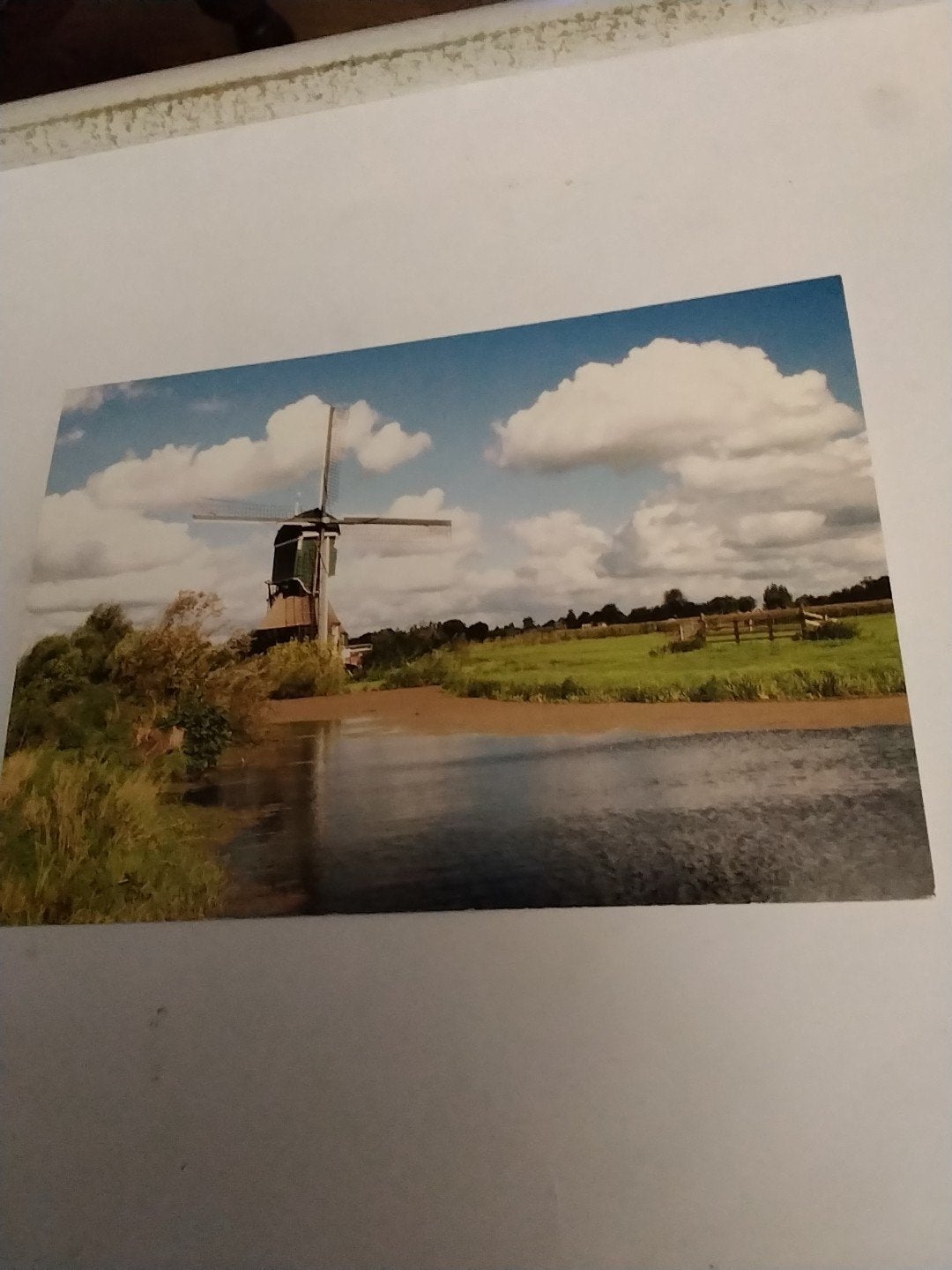 Ansichtkaart Wippoldermolen met scheprad "De Bachtenaar", Ophalen of Verzenden