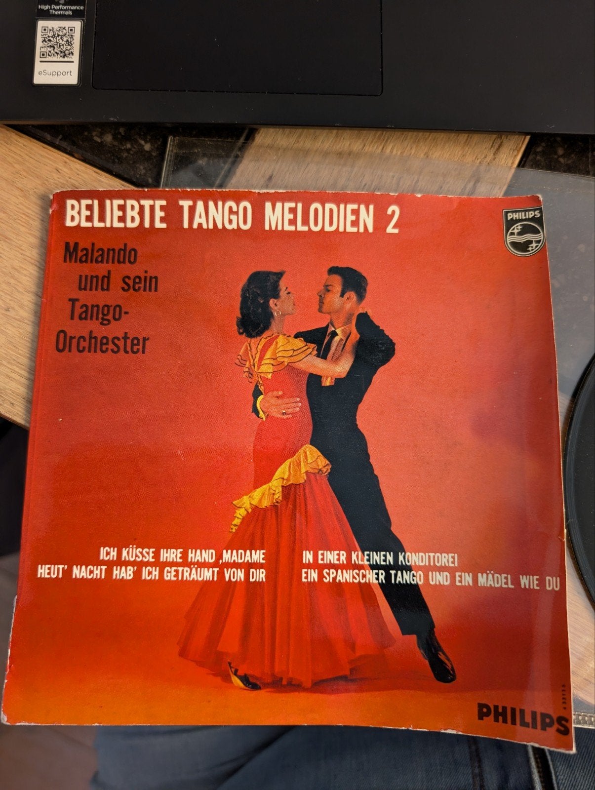 Beliebte tango melodieën nr. 2 - Malando und sein orchester, Ophalen of Verzenden, Gebruikt, Pop