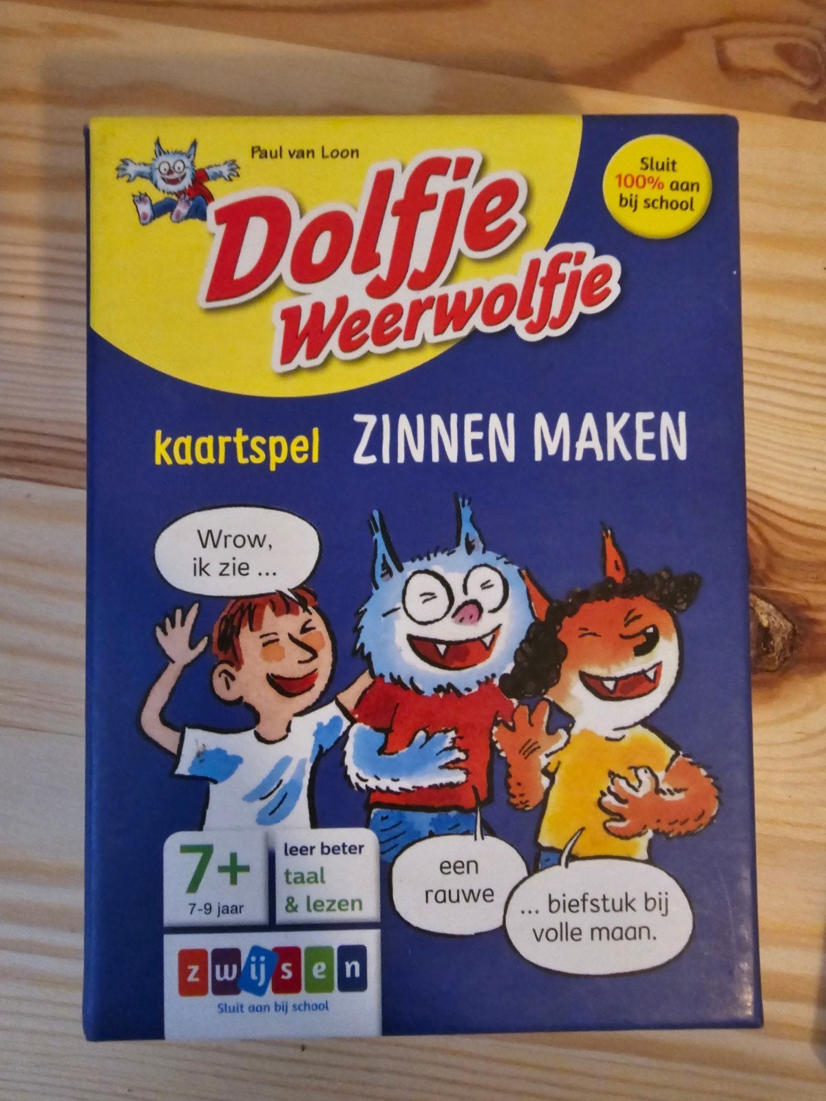 Dolfje Weerwolfje Kaartspel Zinnen Maken (7+ jaar), Ophalen of Verzenden, Gebruikt, Zwijsen