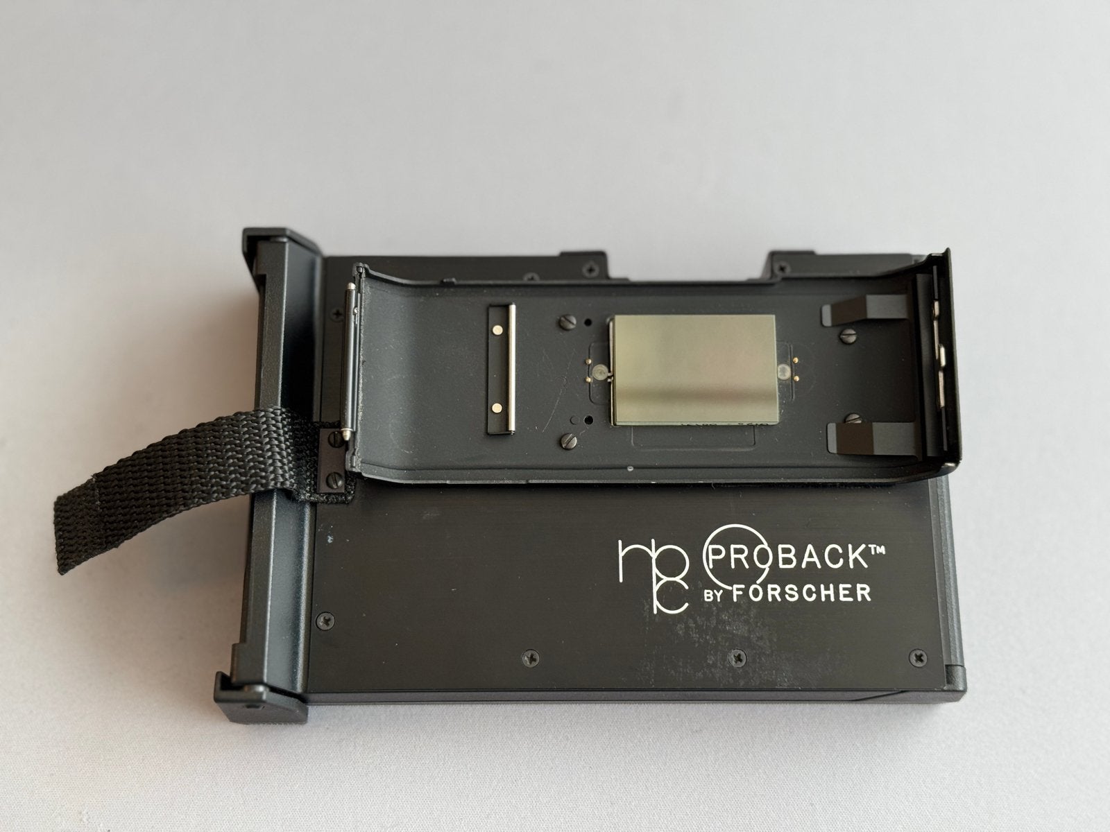 Forscher NPC Proback II Polaroid back voor Nikon FE, FM, Audio, Tv en Foto, Fotocamera's Analoog, Ophalen of Verzenden, Gebruikt
