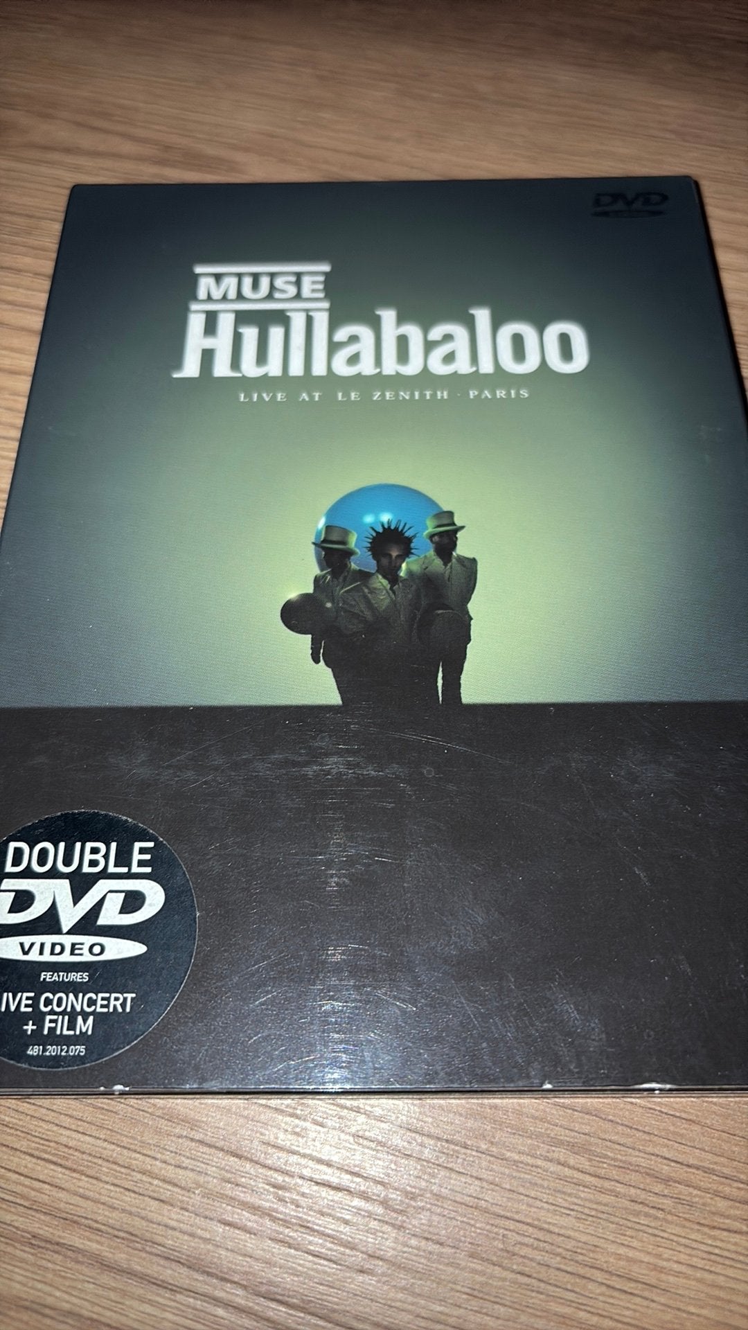 Muse: Hullabaloo - Live at Le Zenith Paris op dvd., Alle leeftijden, Ophalen of Verzenden, Zo goed als nieuw