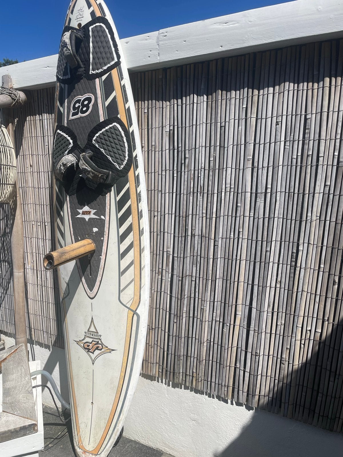 Surfboard - decoratief of als fontein te gebruiken, Overige merken, Met voetbanden, Gebruikt, Ophalen of Verzenden