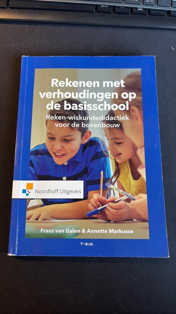 Rekenen met verhoudingen op de basisschool, Boeken, Ophalen of Verzenden, Gelezen