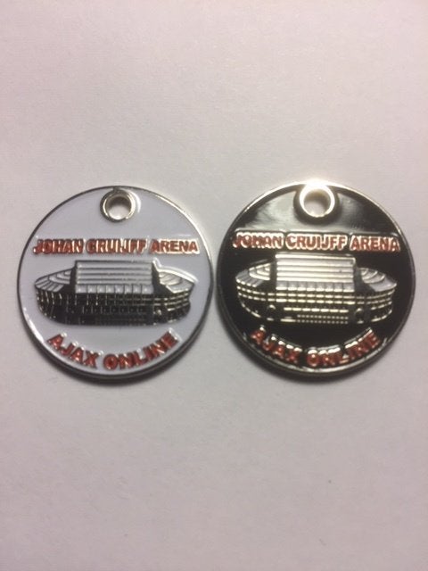 winkelwagenmuntjes Johan Cruyff Arena 2x, Verzamelen, Ophalen of Verzenden