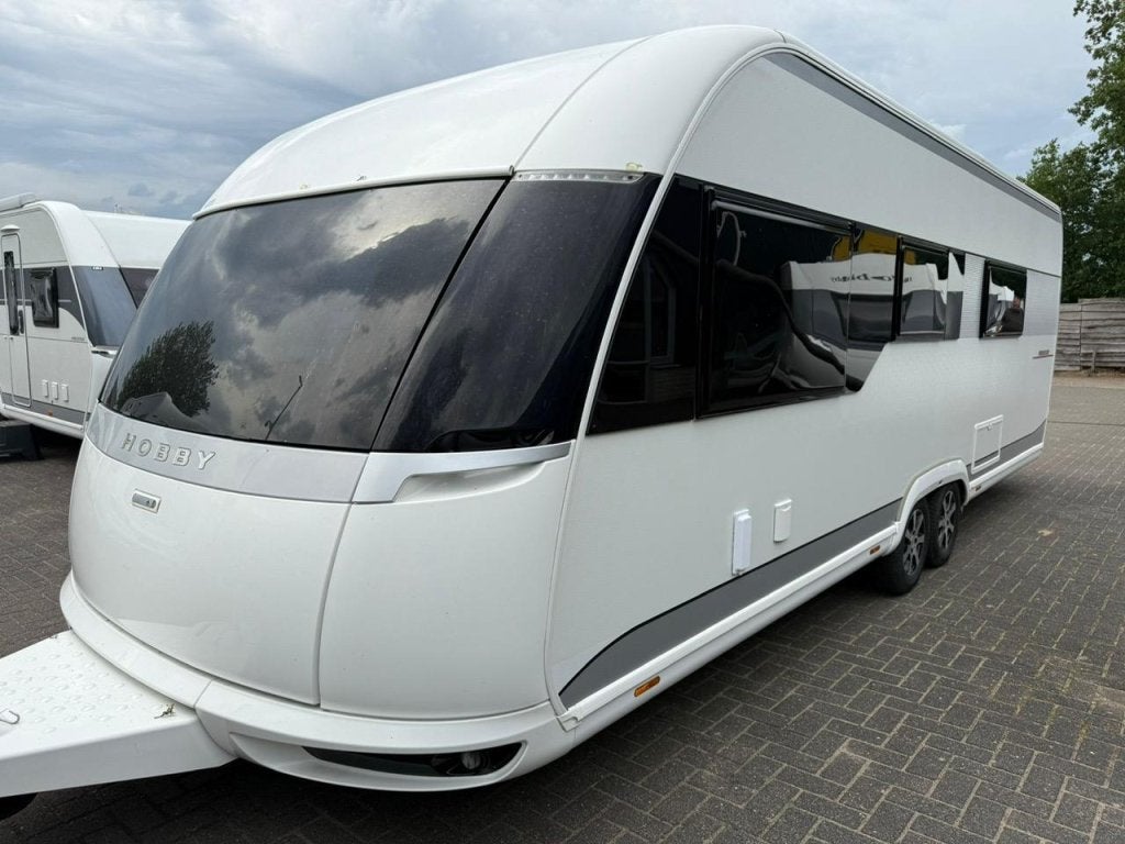 Hobby Premium 660 WFU 2016 | Airco | Mover | Luifel, Caravans en Kamperen, Caravans, Rondzit, Hobby, Bedrijf, Overige typen