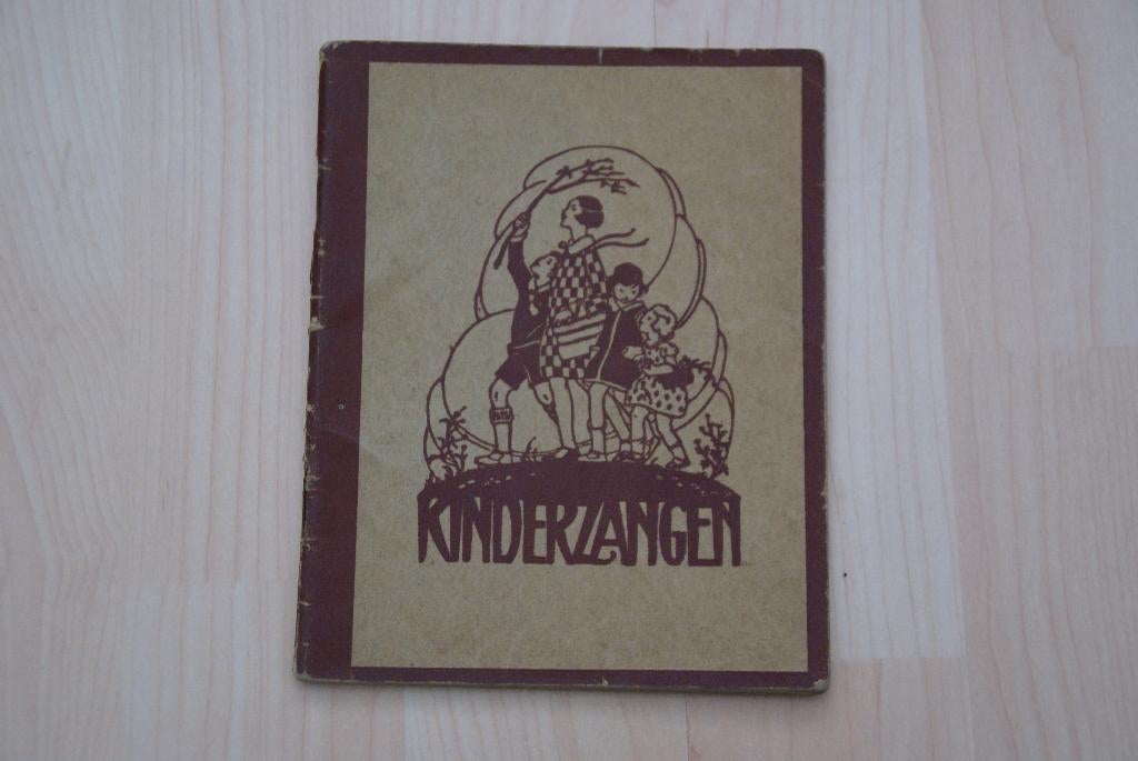 Oud boekje, Liederenbundel, Kinderzangen, Boeken, Ophalen of Verzenden, Gelezen, Christendom | Protestants