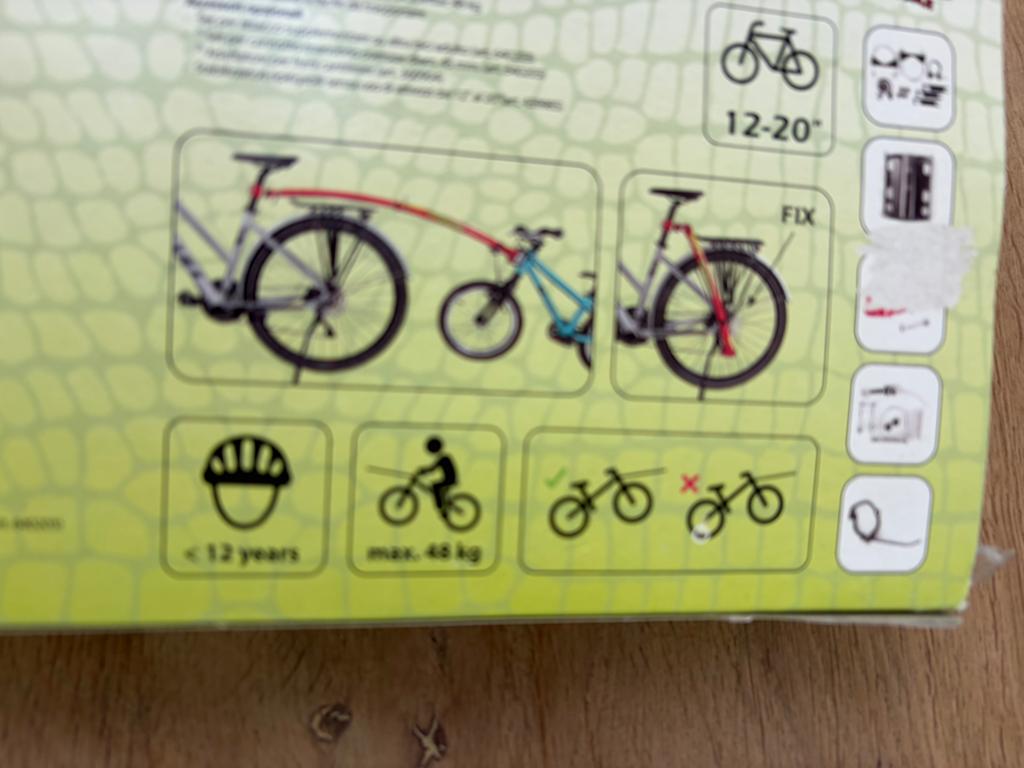 Trail-Gator Tandemstang - Fiets Trekstang voor Kinderfiets, Ophalen, Nieuw