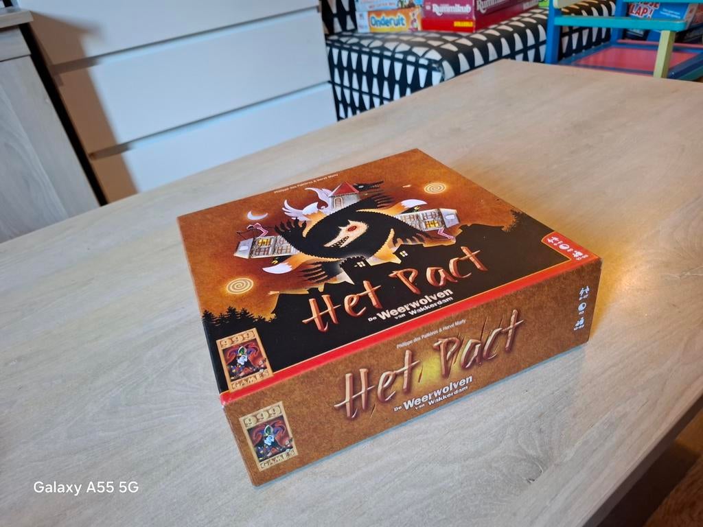 Het Pact: De Weerwolven van Wakkerdam - Bordspel, Hobby en Vrije tijd, Gezelschapsspellen | Bordspellen, Postbus 123, 1234 AB Spelstad