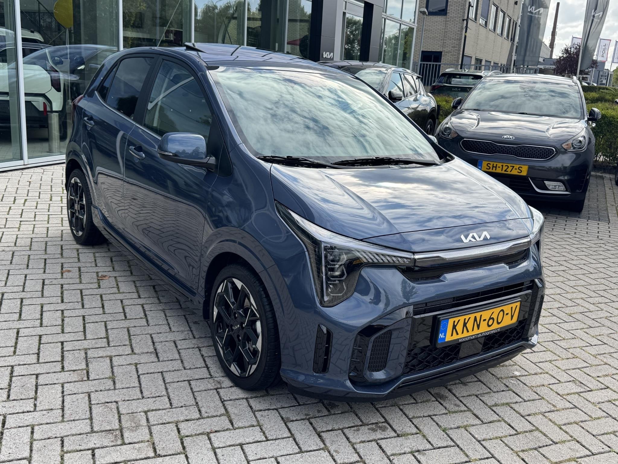 Kia Picanto 1.0 GDi GT-Line Schuifdak|Lmv|Nav|Camera, Auto's, Voorwielaandrijving, Gebruikt, Euro 6, 918 kg