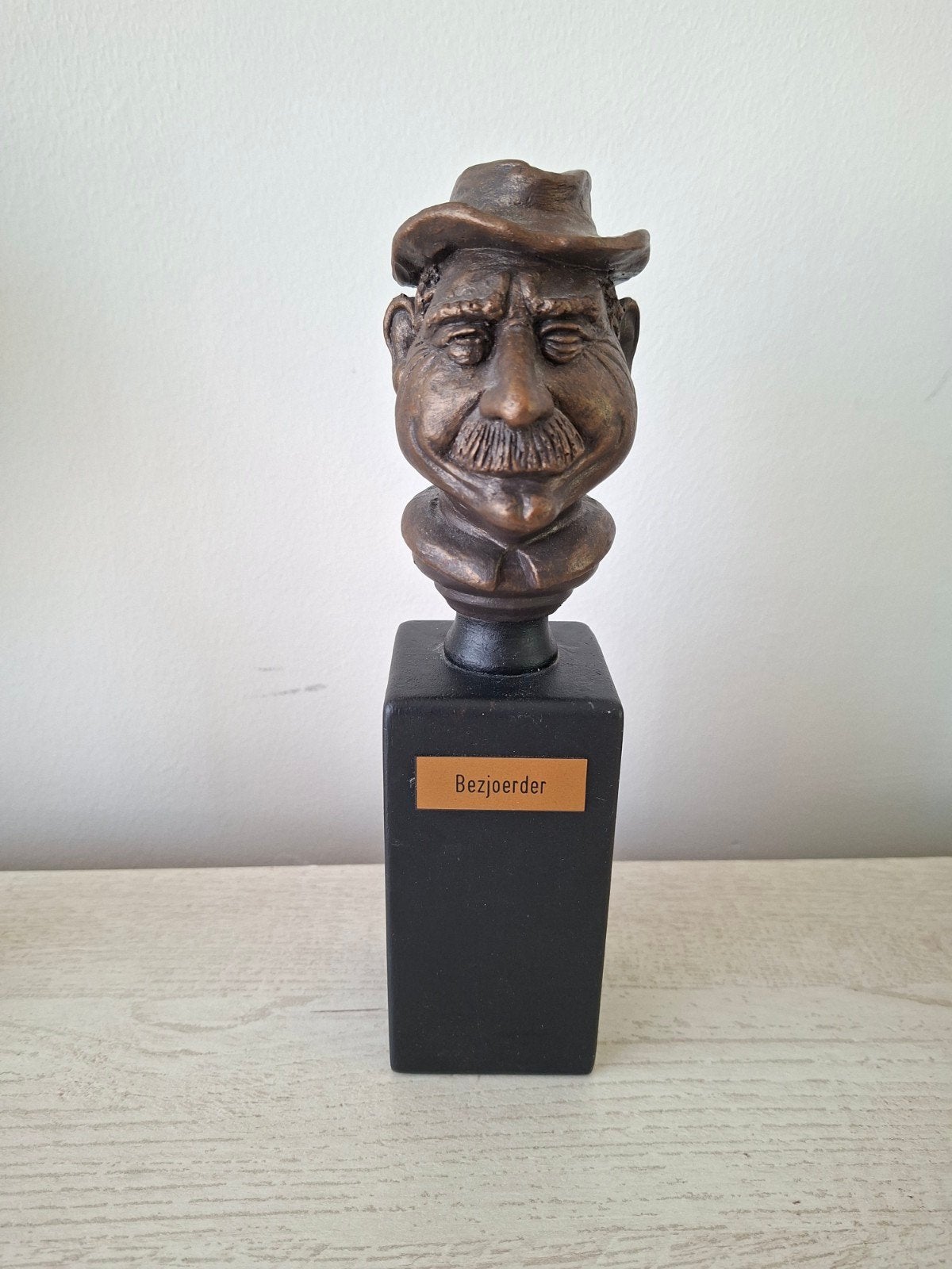 Bronzen buste 'Bezjoerder' van Ger Janssen, Ophalen of Verzenden