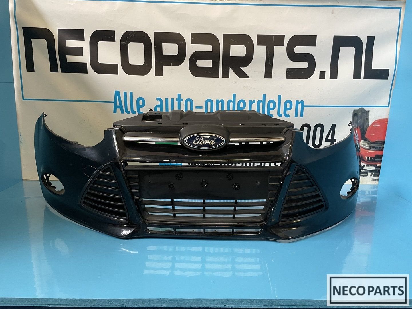 FORD FOCUS MK3 BUMPER VOORBUMPER ORIGINEEL ALLES LEVERBAAR!!, Gebruikt, -, -, Ophalen of Verzenden