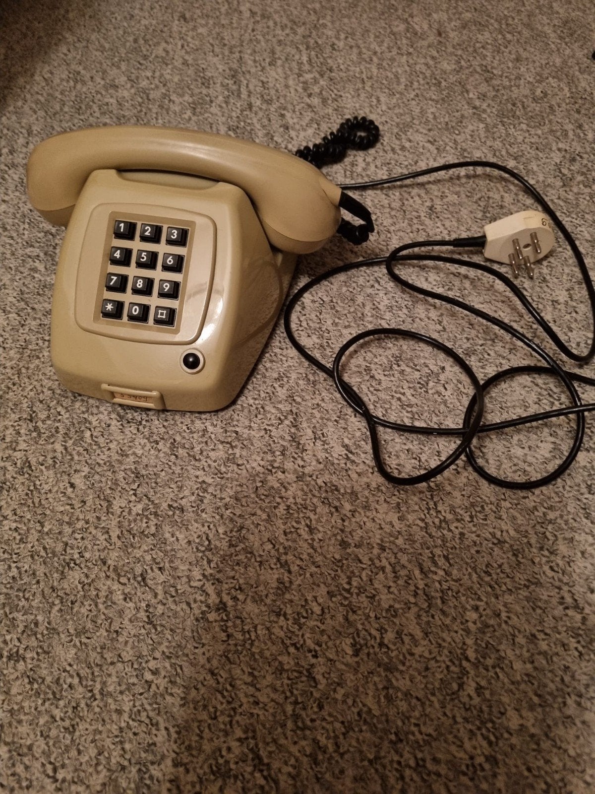 Vintage druktoetstelefoon - PTT-TDK65, Ophalen of Verzenden, Gebruikt