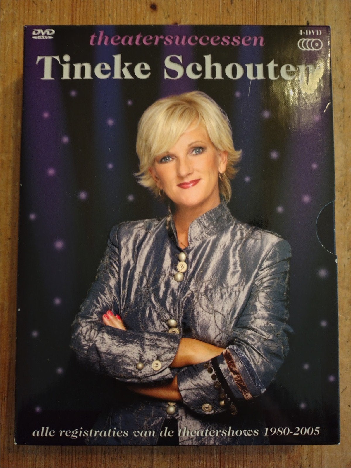 Tineke Schouten Theatersuccessen - 4 DVD Box (1980-2005), Gebruikt, Tineke Schouten, Verzenden, Alle leeftijden