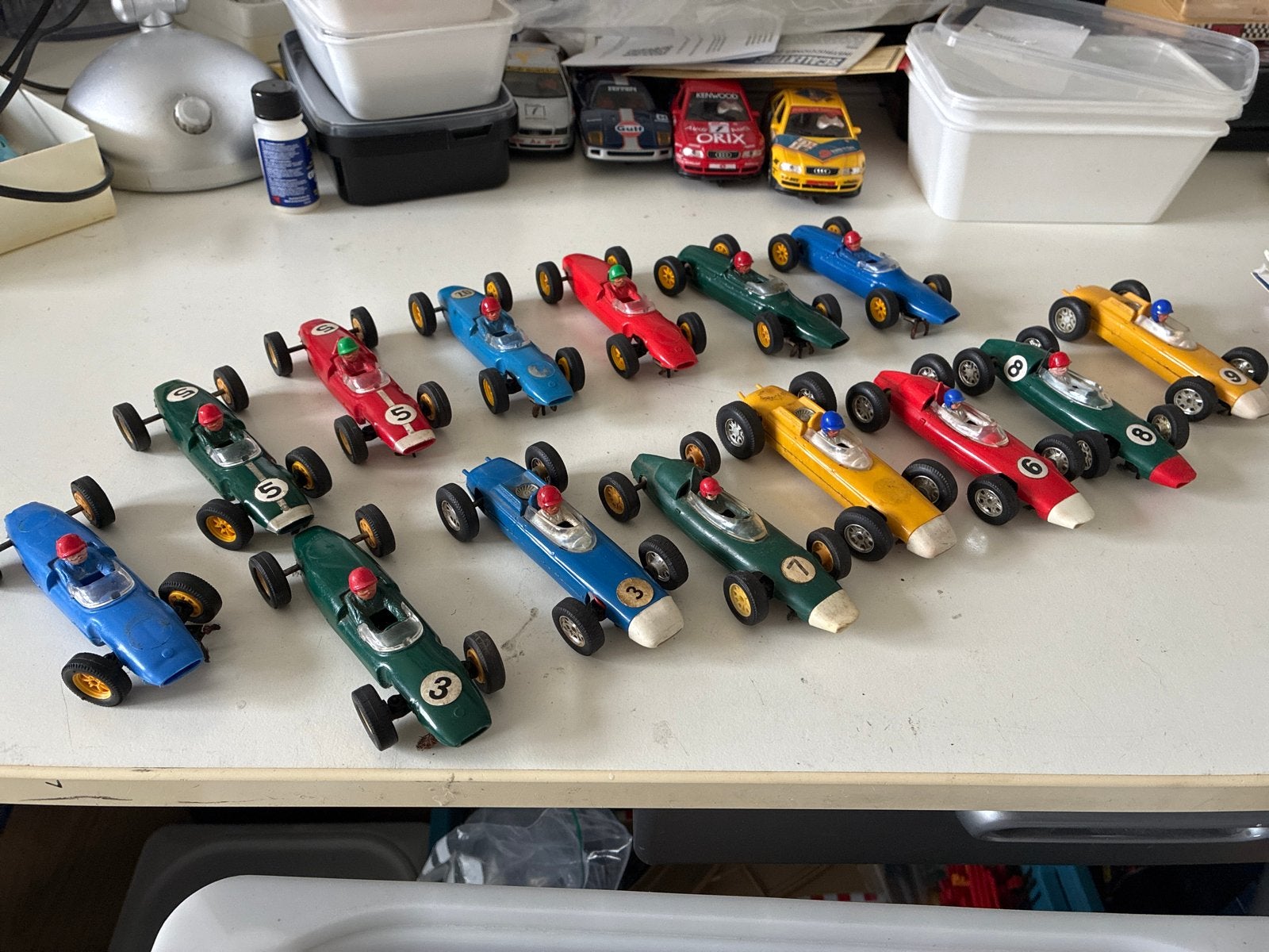 Scalextric Formule Juniors - Diverse Types, Ophalen of Verzenden, Gebruikt