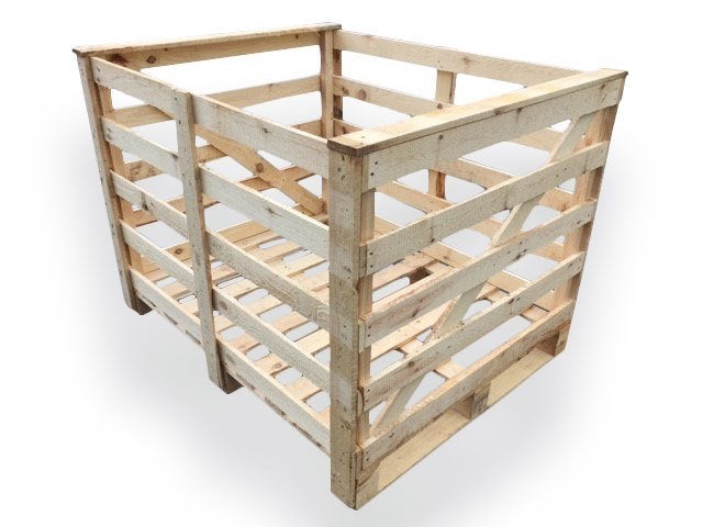 box pallets / palletbox 120x100x100, Ophalen, 100 cm of meer, 60 cm of meer, Zo goed als nieuw