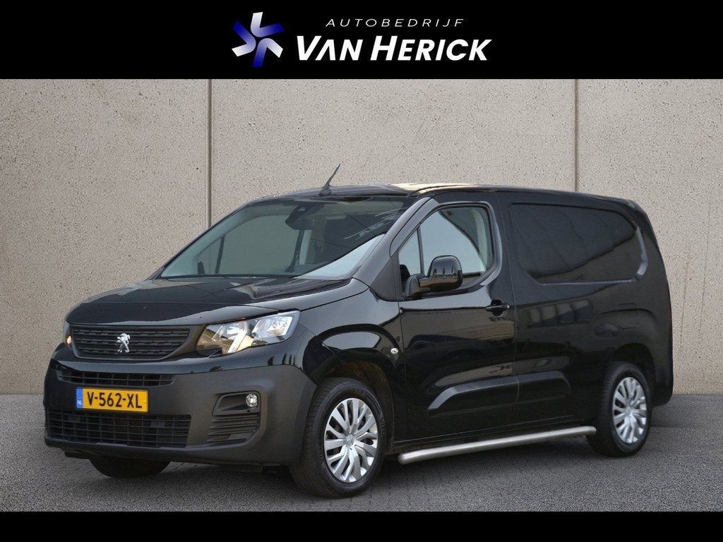Peugeot Partner 1.5 BlueHDI 130PK Premium Long Automaat | Tr, Auto's, Stof, Gebruikt, 4 cilinders, Origineel Nederlands