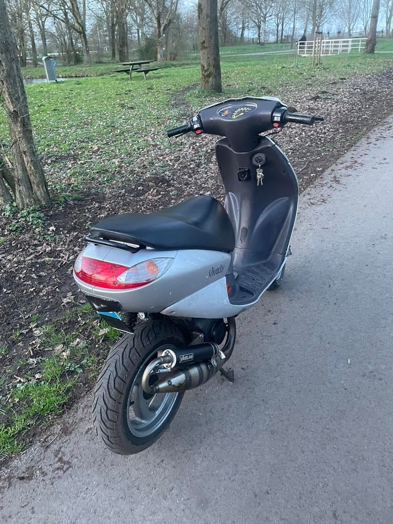️!WAARDEPIJLING!, Fietsen en Brommers, Scooters | Peugeot, Ophalen, Zo goed als nieuw, Tweetakt, Vivacity