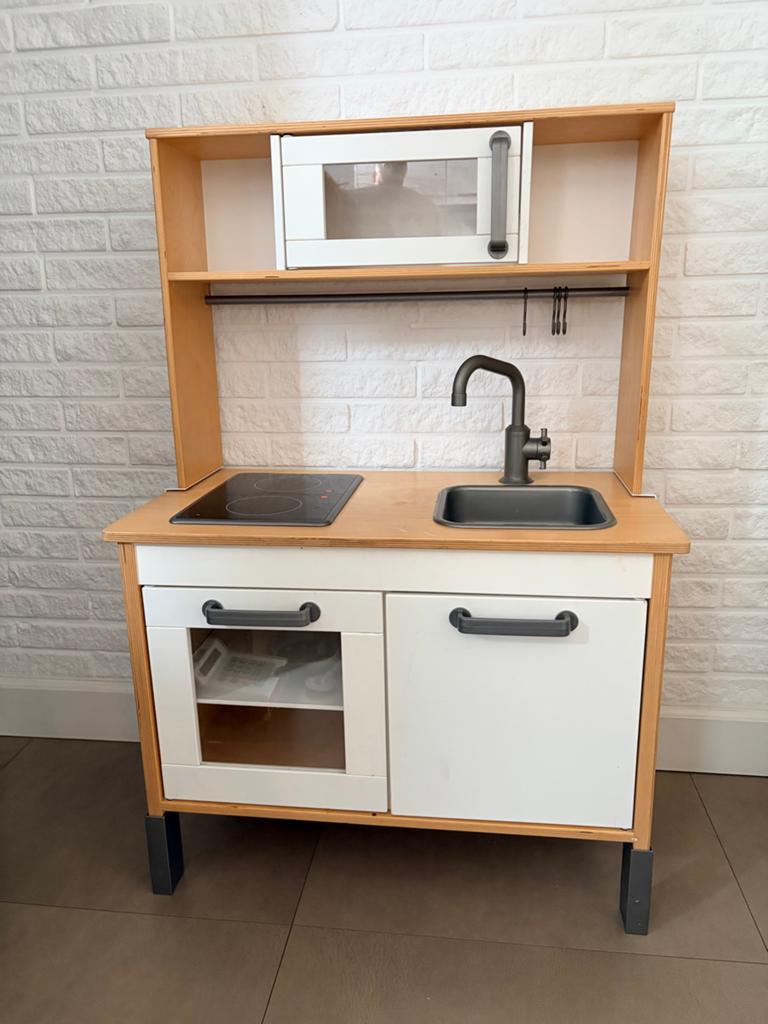 IKEA Speelkeuken met accessoires o.a. Bosch ontbijtset, Ophalen, Gebruikt, Hout, Speelkeuken