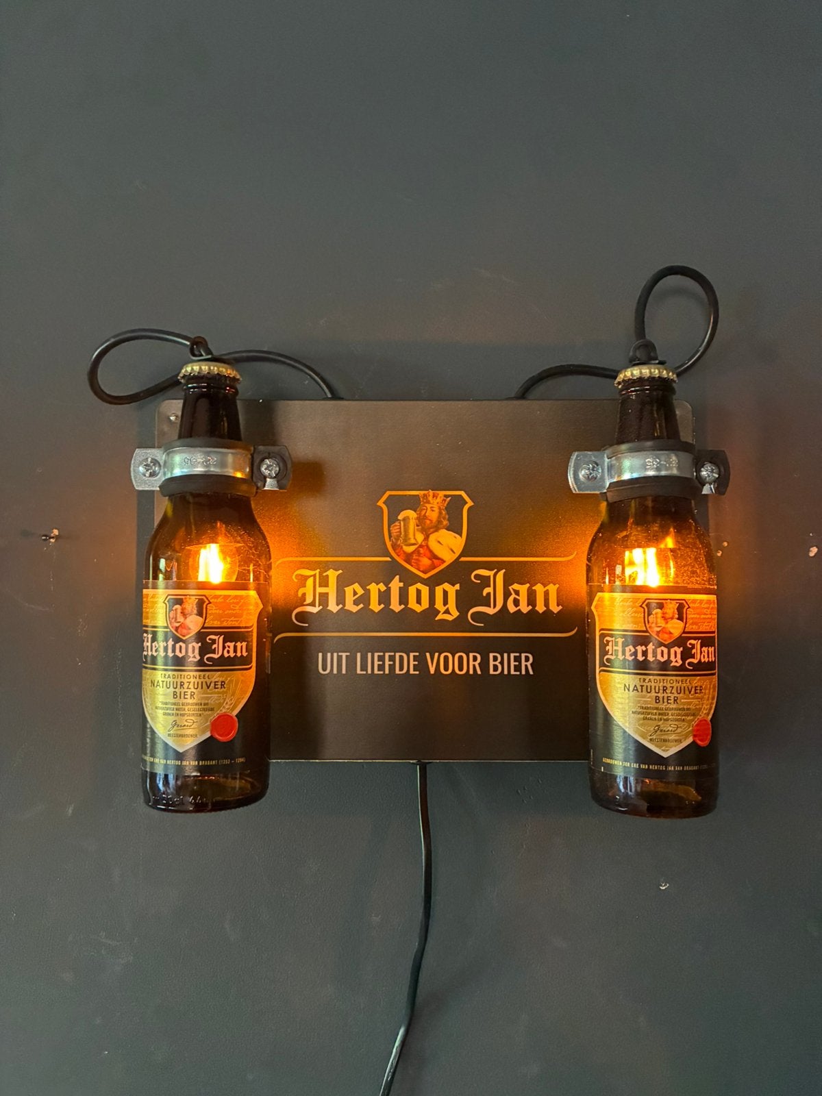 Hertog Jan Wandlamp, Met schakelaar, E14 (klein), Nieuw, Ophalen of Verzenden