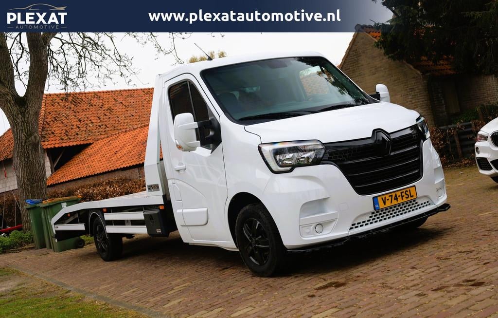 Renault Master 2.3 DCI 165 Oprijwagen | 1e Eigenaar | Maxton, Voorwielaandrijving, Automatische klimaatregeling, Stof, Gebruikt
