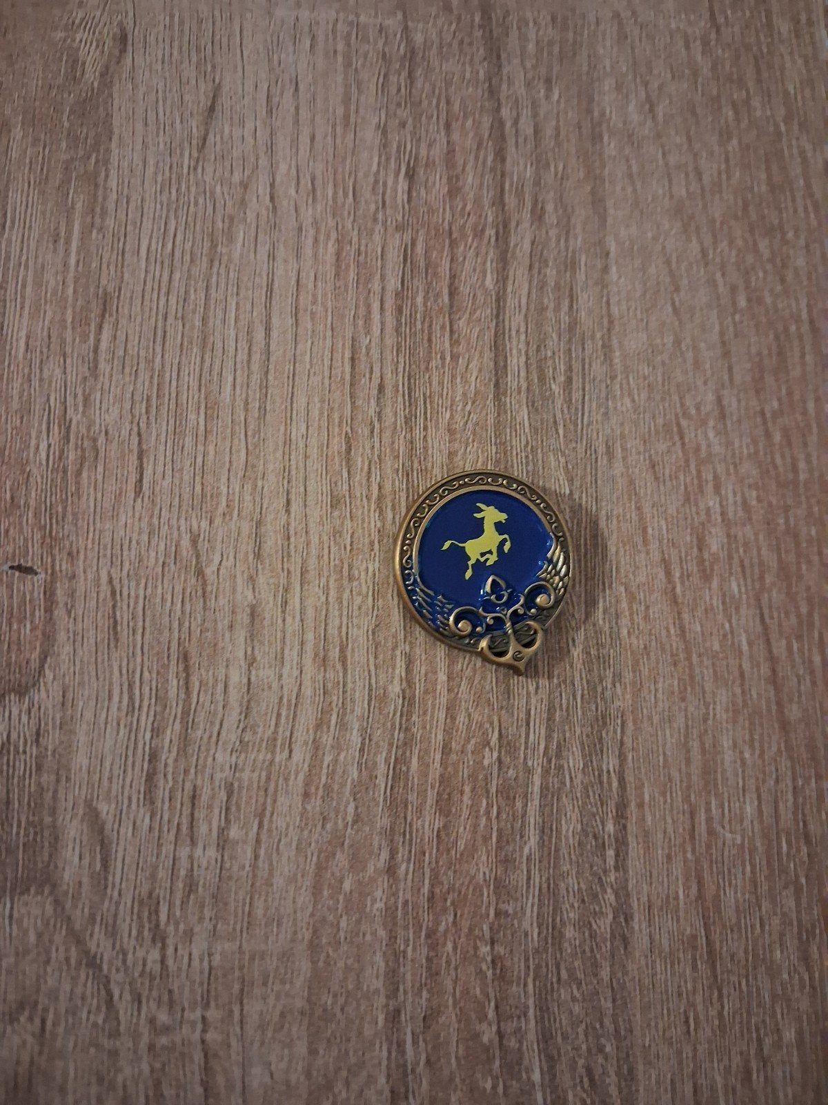 efteling pin/magneet restaurant saga, Ophalen of Verzenden, Zo goed als nieuw, Button of Speldje