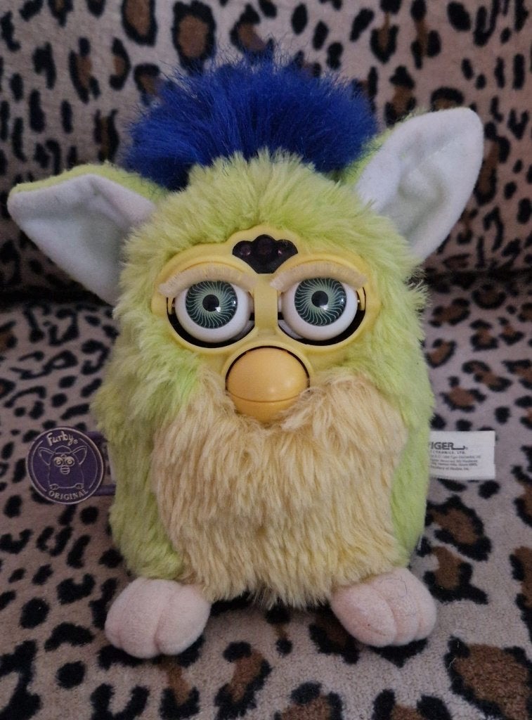 Originele kiwi furby, Ophalen, Gebruikt