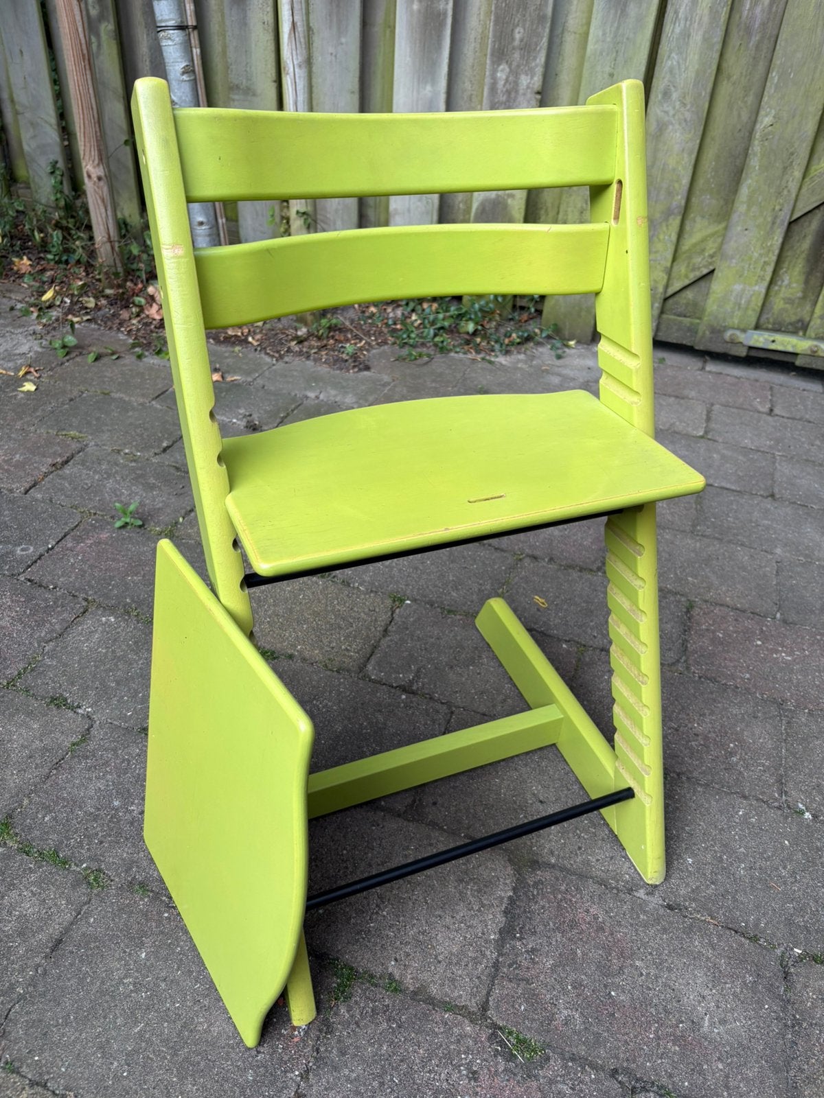 Stokke Tripp Trapp stoel - Groen, Ophalen, Gebruikt, Meegroeistoel, Aanschuifbaar