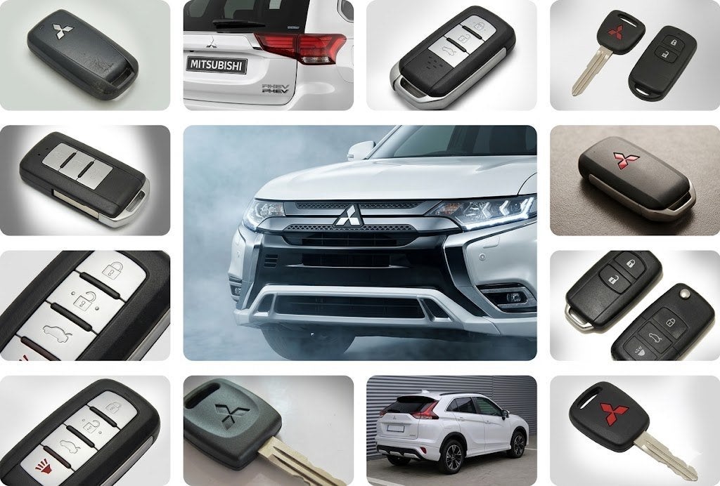 Mitsubishi extra autosleutel nodig of reparatie behuizing !, Ophalen