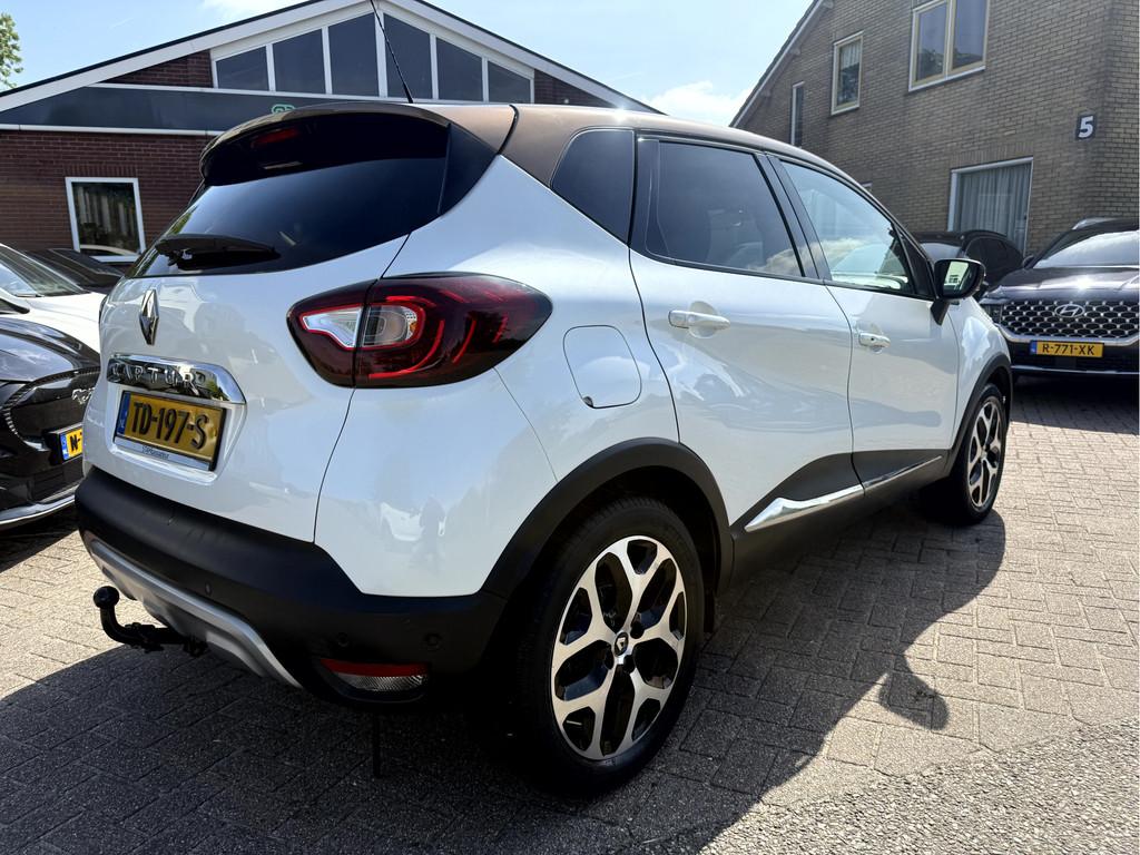Renault Captur 0.9 TCe Intens 17''Lmv, Trekhaak, Camera, Auto's, Voorwielaandrijving, 898 cc, Stof, Gebruikt