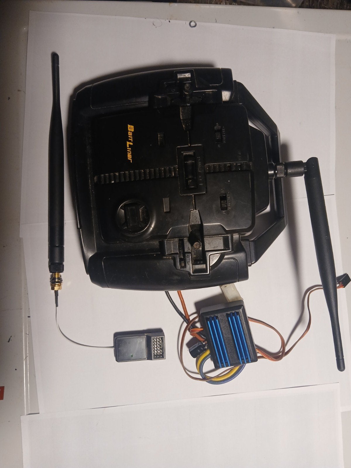 compleete zender set van baitliner, Ophalen of Verzenden, Gebruikt, Complete set