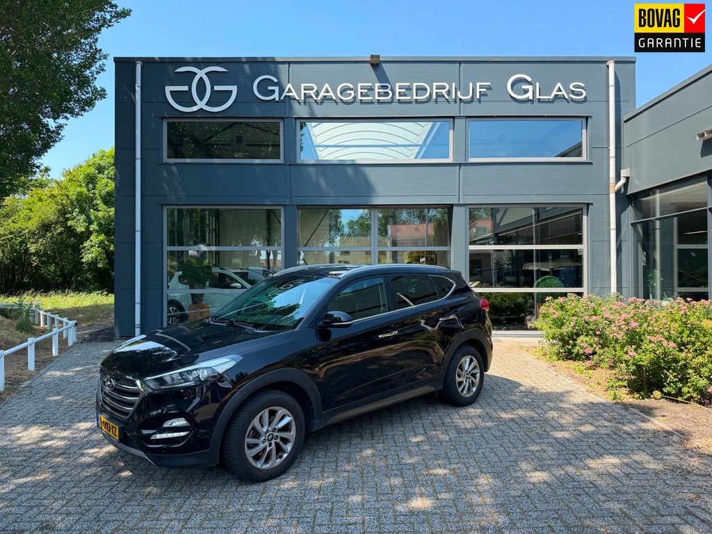 Hyundai Tucson 1.6 GDi Comfort leder - trekhaak, Auto's, Hyundai, Voorwielaandrijving, Gebruikt, 4 cilinders, Leder
