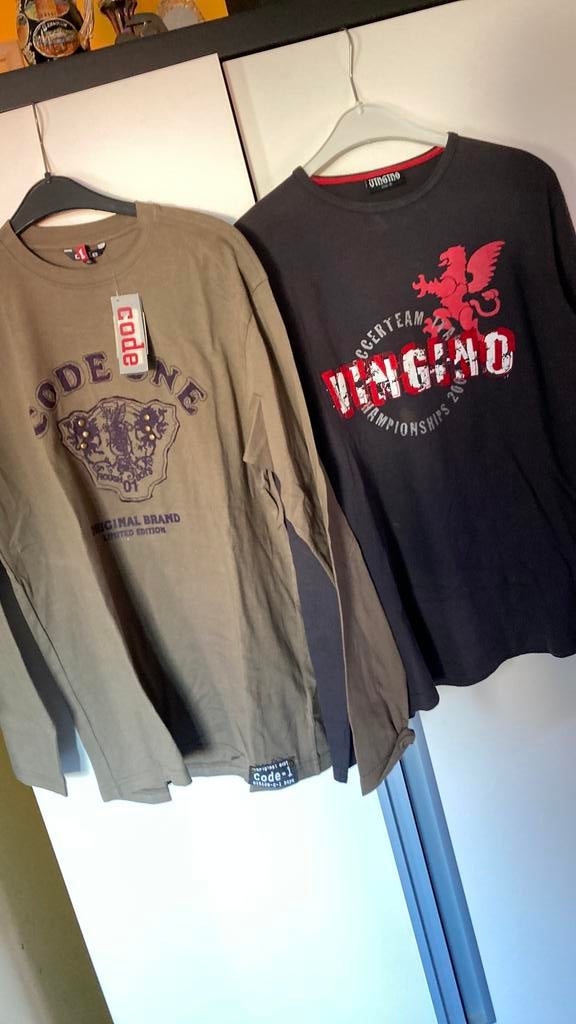Virgino stoere shirts jongens nieuw 176, Ophalen of Verzenden, Zo goed als nieuw, Jongen, Shirt of Longsleeve