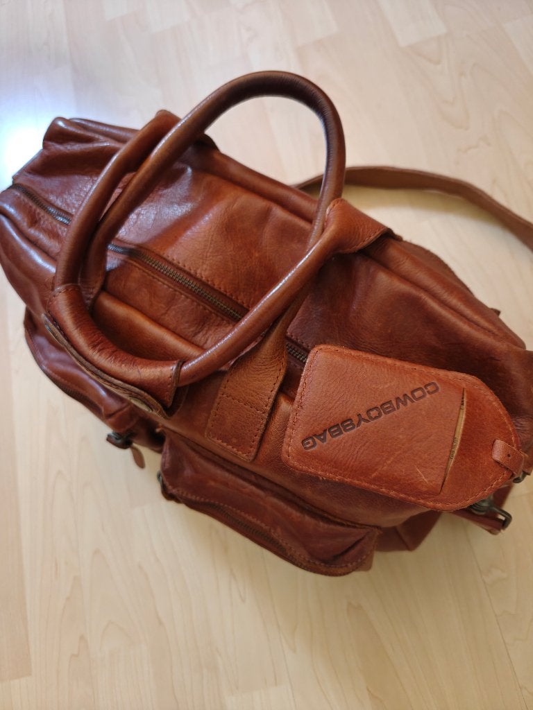 Cowboysbag 'The Bag' 1030, 40 tot 60 cm, 20 tot 30 cm, Bruin, Minder dan 35 cm