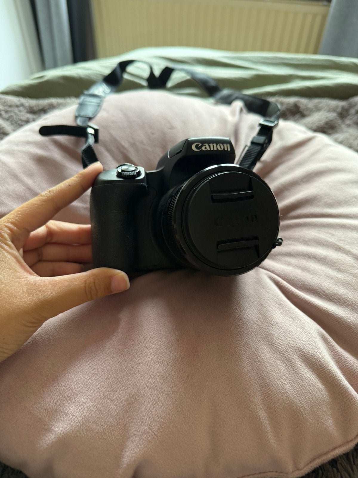 Canon powershot SX70HS, Audio, Tv en Foto, Fotocamera's Digitaal, Ophalen, Gebruikt, Lensdop, 20 megapixels
