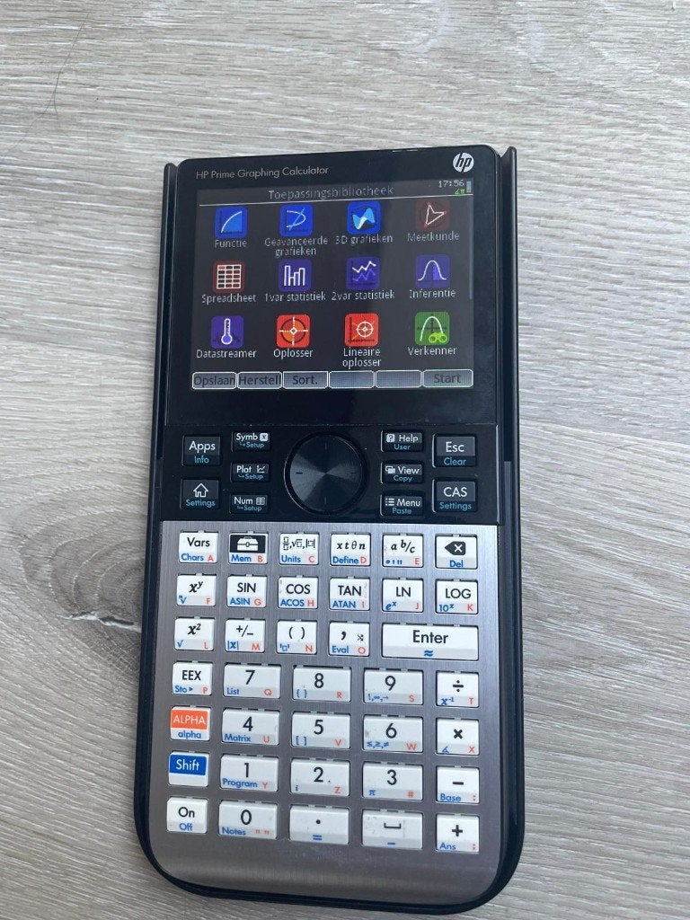HP prime graphing calculator G2 + bescherm etui, Verzenden, Grafische rekenmachine, Zo goed als nieuw