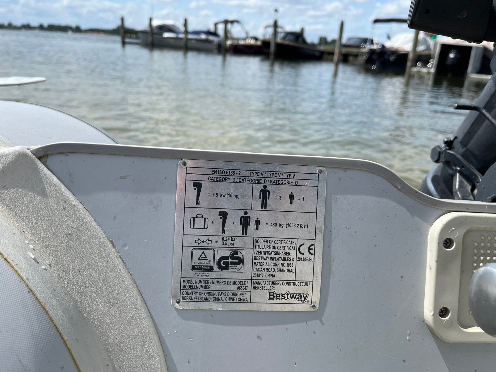 Foto 10 van Prachtige rubberboot 280 met een Yamaha 5 4 takt compleet
