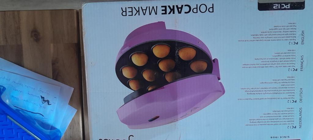 Popcake maken Inventum PC12 met kookboek, Ophalen of Verzenden, Nieuw
